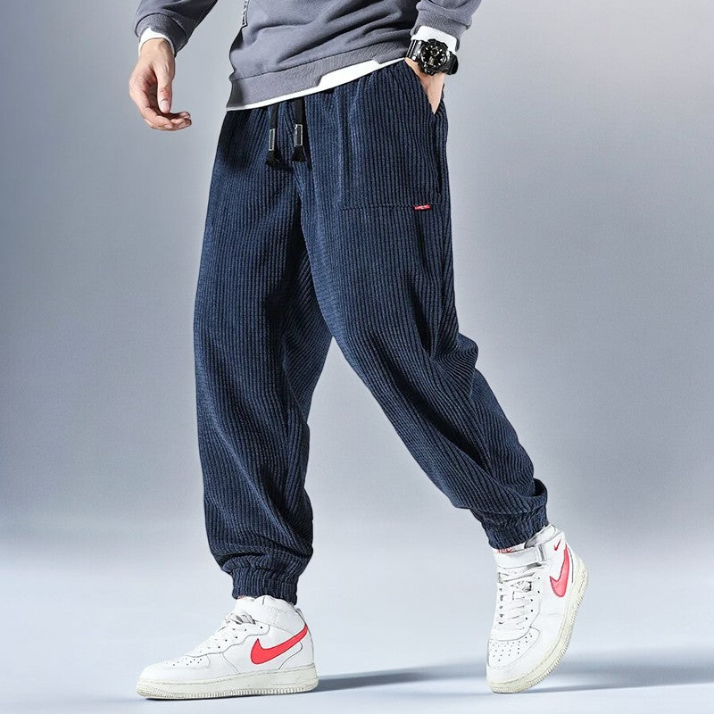 Oslo Men’s Corduroy Japanese Sweatpants – Casual, Comfortable & Stylish