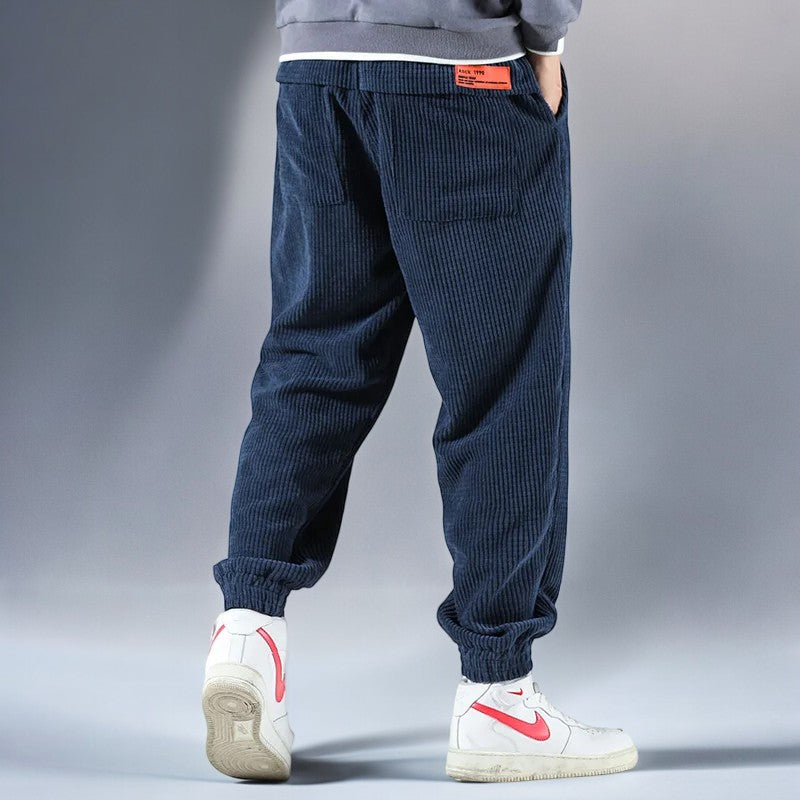 Oslo Men’s Corduroy Japanese Sweatpants – Casual, Comfortable & Stylish