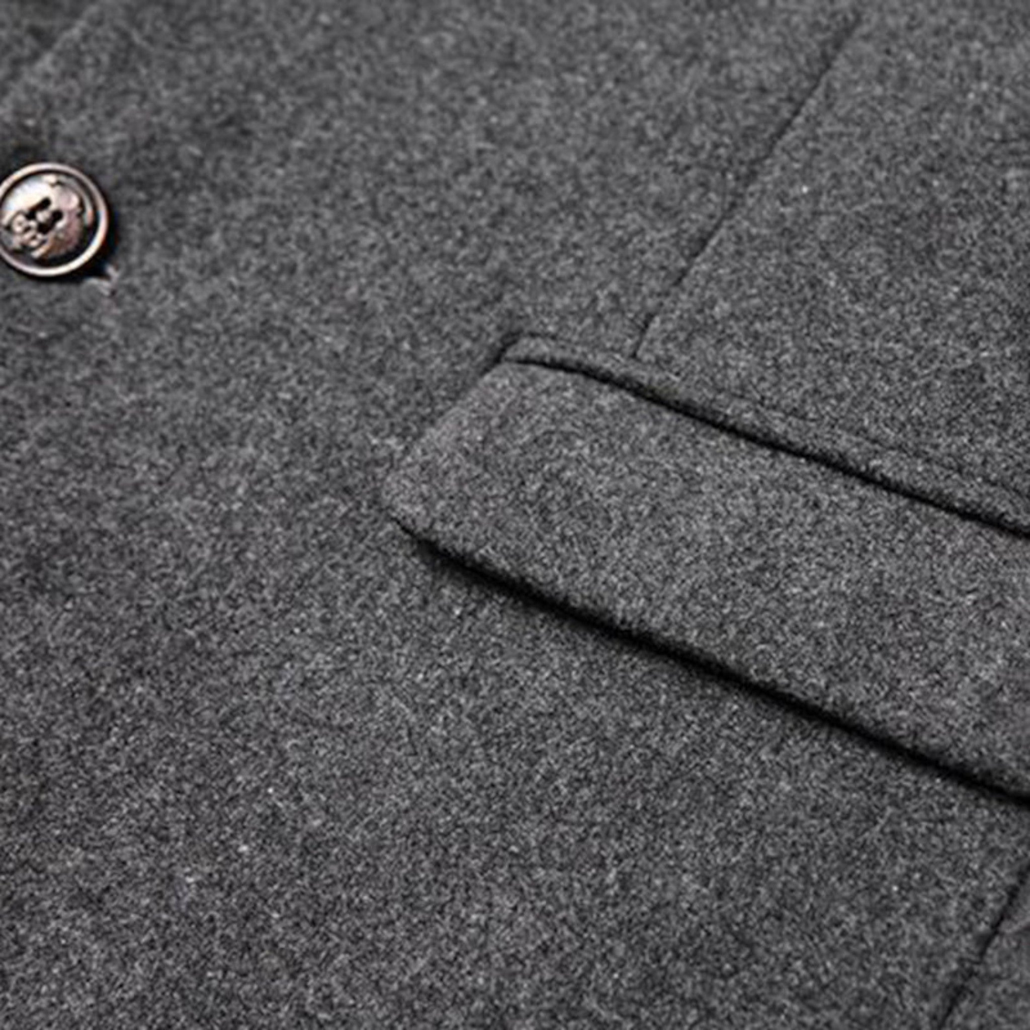 Cray | Long Stylish Coat – Classic Overcoat for Formal and Casual Elegance