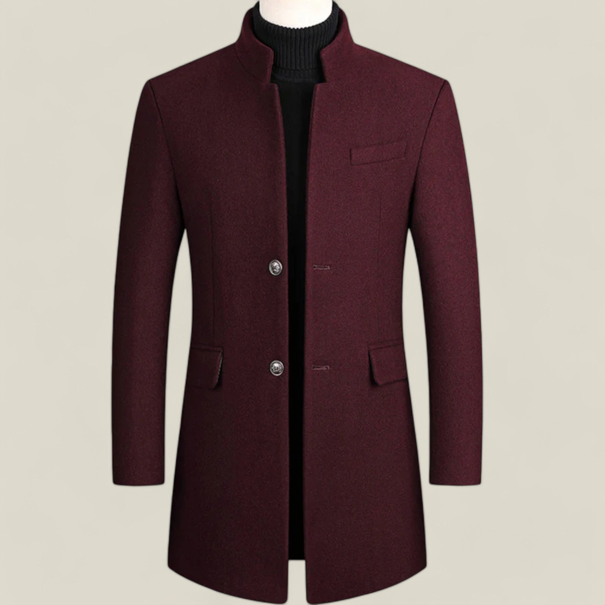 Cray | Long Stylish Coat – Classic Overcoat for Formal and Casual Elegance