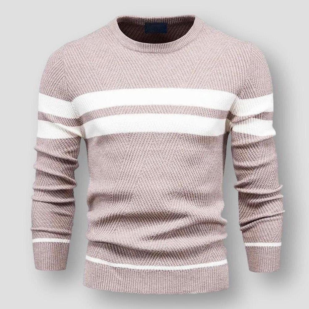 Saint Martin Birmingham Sweater – Men’s Cozy Striped Knit