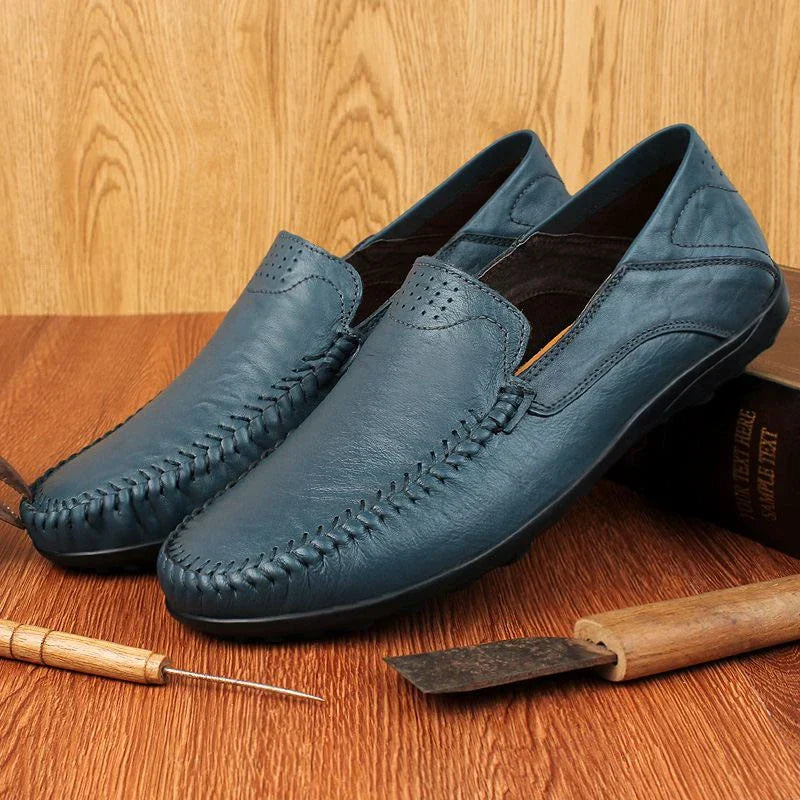 Aure Italian 100% Genuine Leather Loafers
