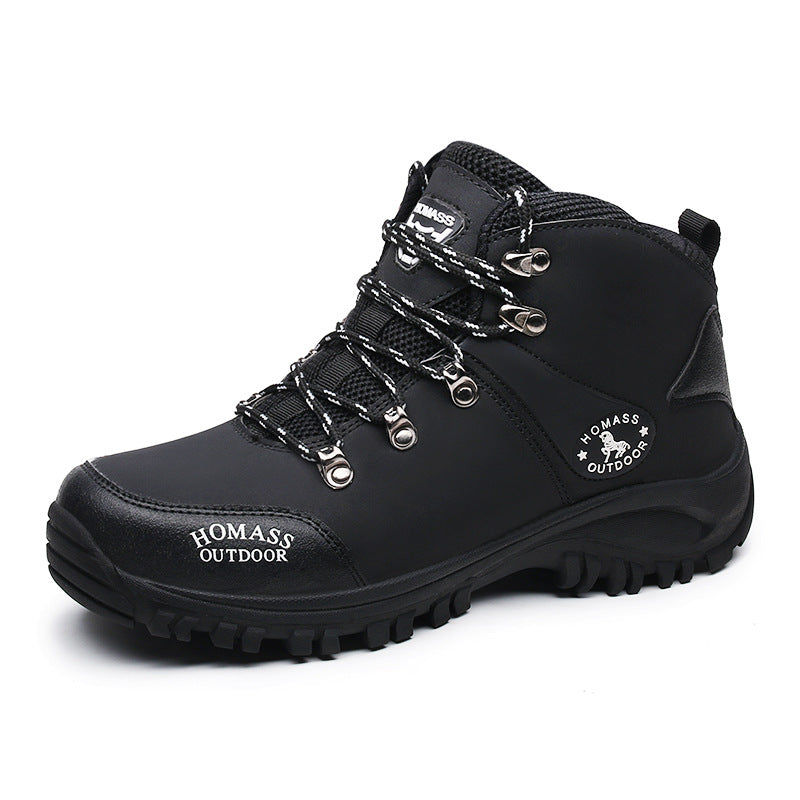 Men's Mid Height Steel Toe Waterproof Boots