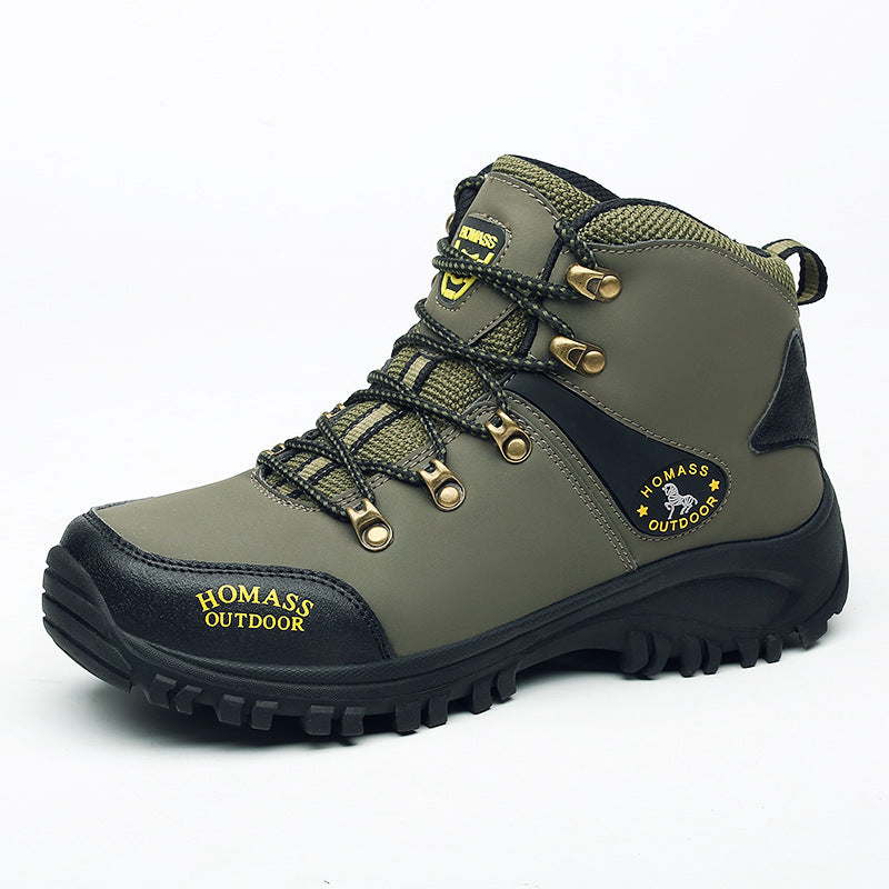 Men's Mid Height Steel Toe Waterproof Boots