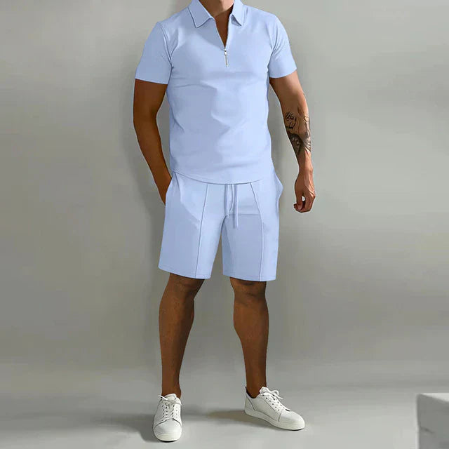 HUGO Two-piece set | Polo and shorts set for men
