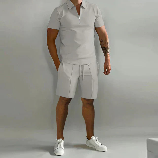 HUGO Two-piece set | Polo and shorts set for men