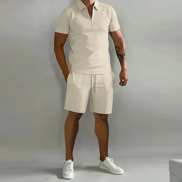HUGO Two-piece set | Polo and shorts set for men