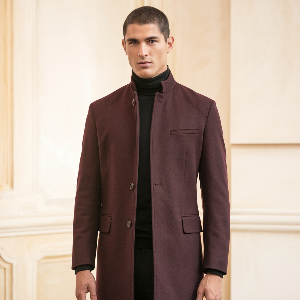 Cray | Long Stylish Coat – Classic Overcoat for Formal and Casual Elegance