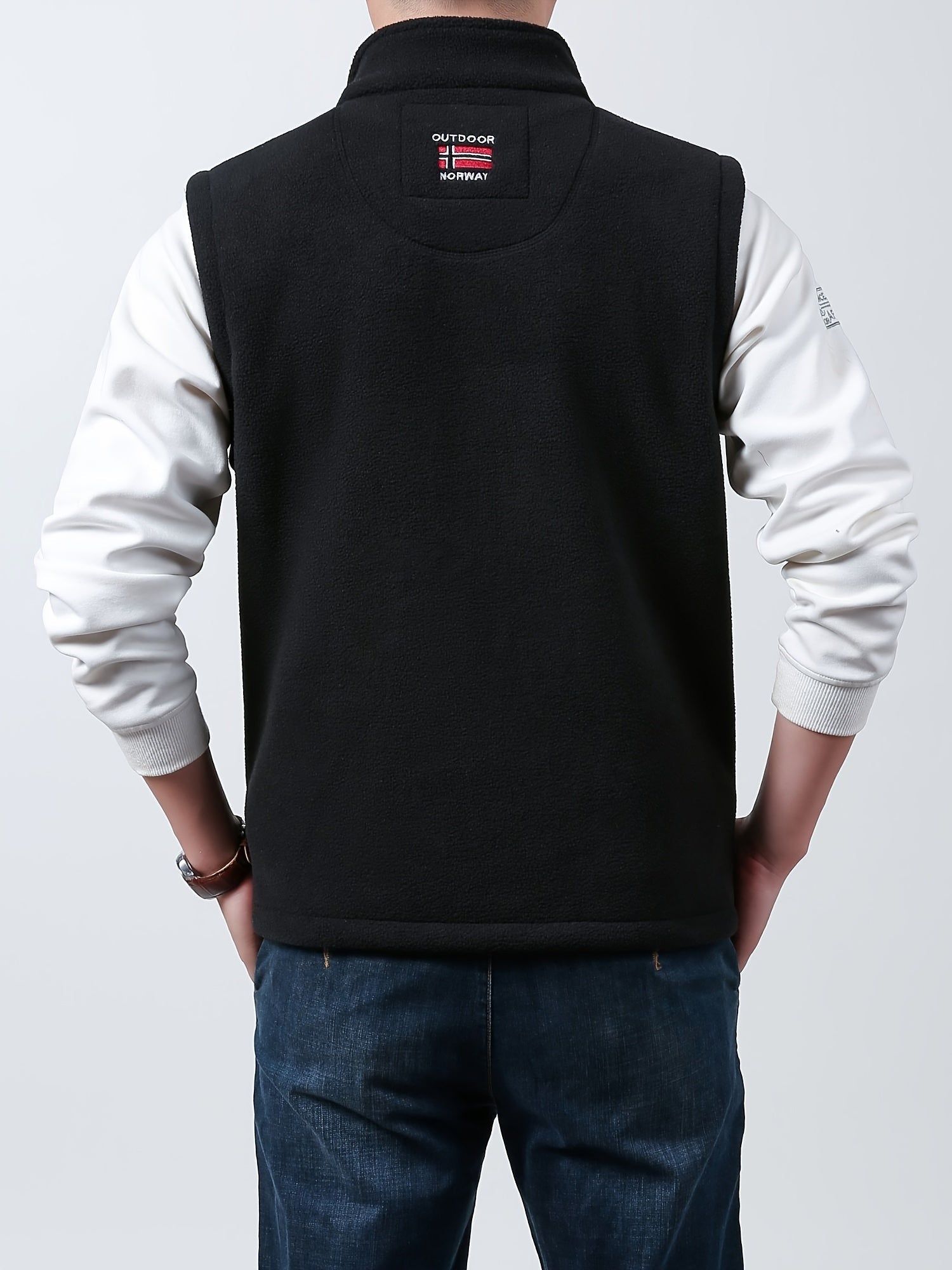 Men’s Norway Fleece Bodywarmer Vest – Lightweight Insulated Gilet