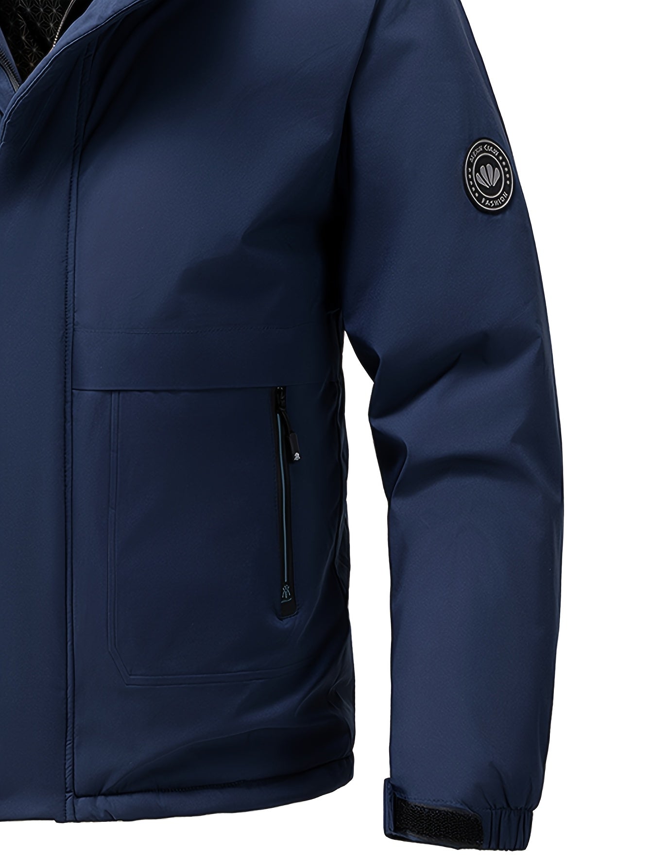 Men’s Puffer Winter Jacket – Thick Warm Hooded Coat for Everyday Wear