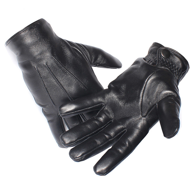 Vintage Leather Sheepskin Gloves
