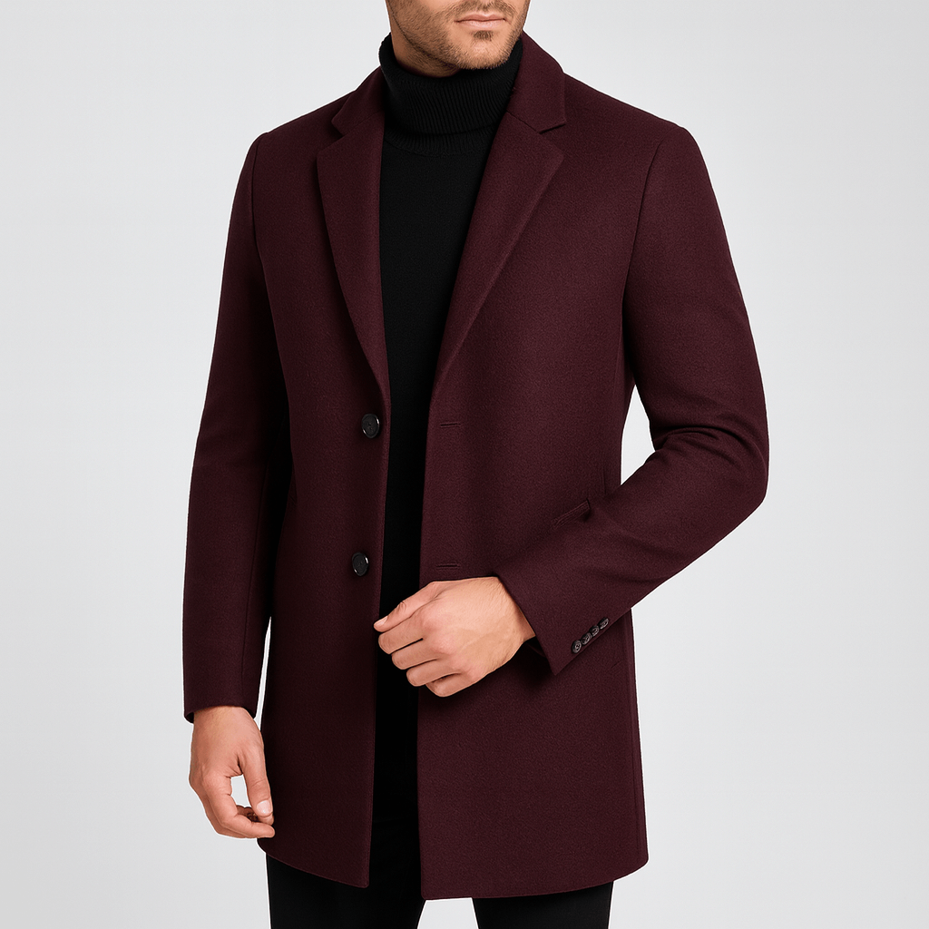 Dasfirin | Elegant Classic Men Long Coat