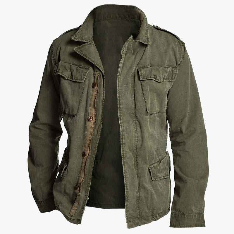 Men’s Vintage Field Jacket – Durable Casual Outerwear
