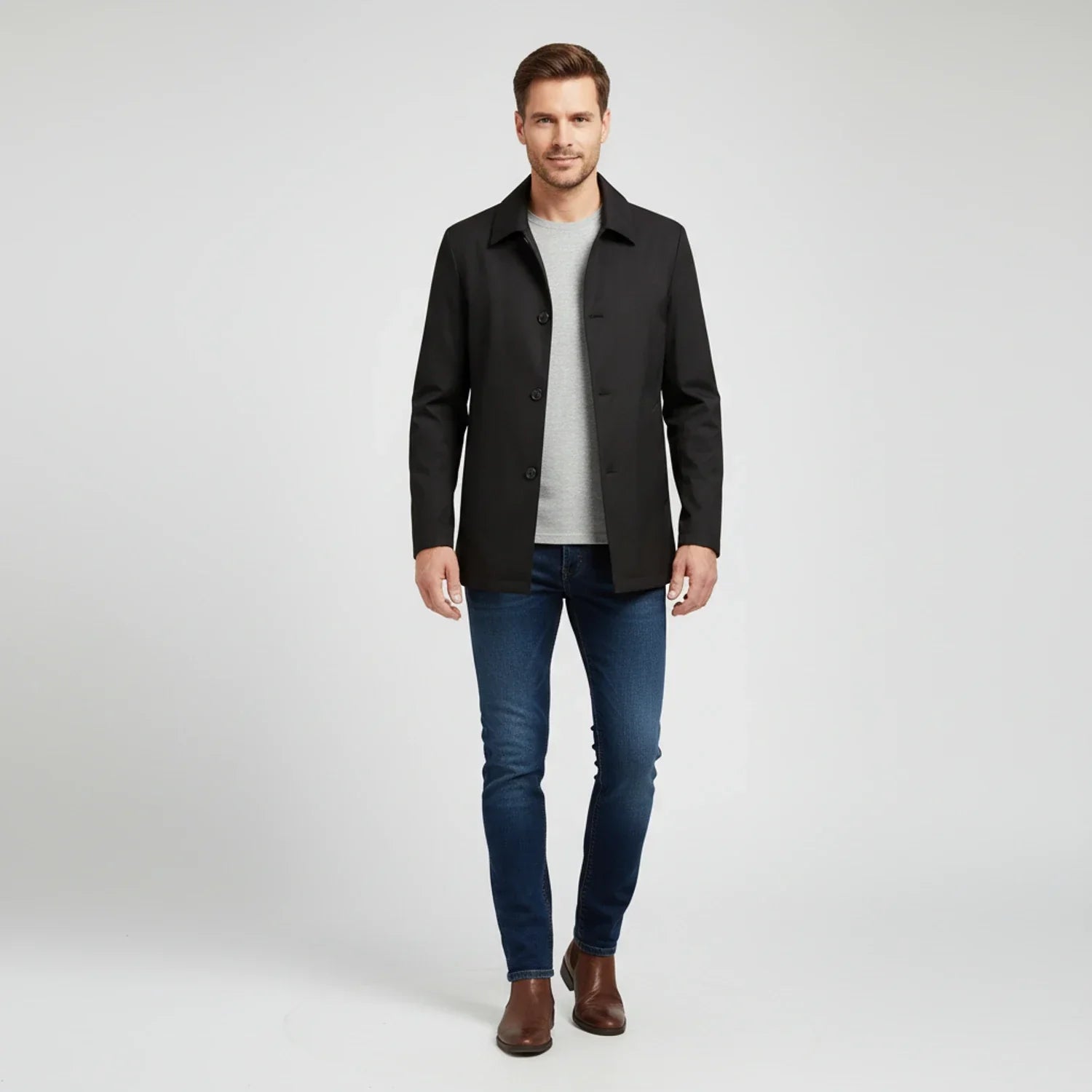 Men's Button-Down Jacket