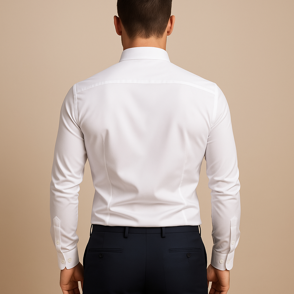 Bram | Modern classic long-sleeve shirt for men