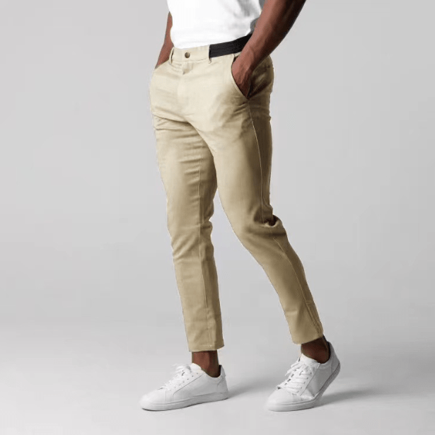 Men’s Stretch Pants – Slim Fit Chinos