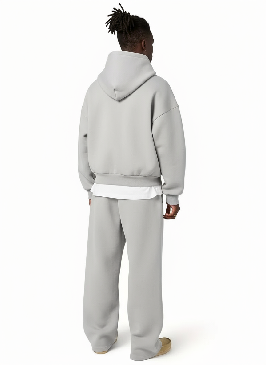 Oversized Two-Piece Tracksuit Set for Men- Dasfirin
