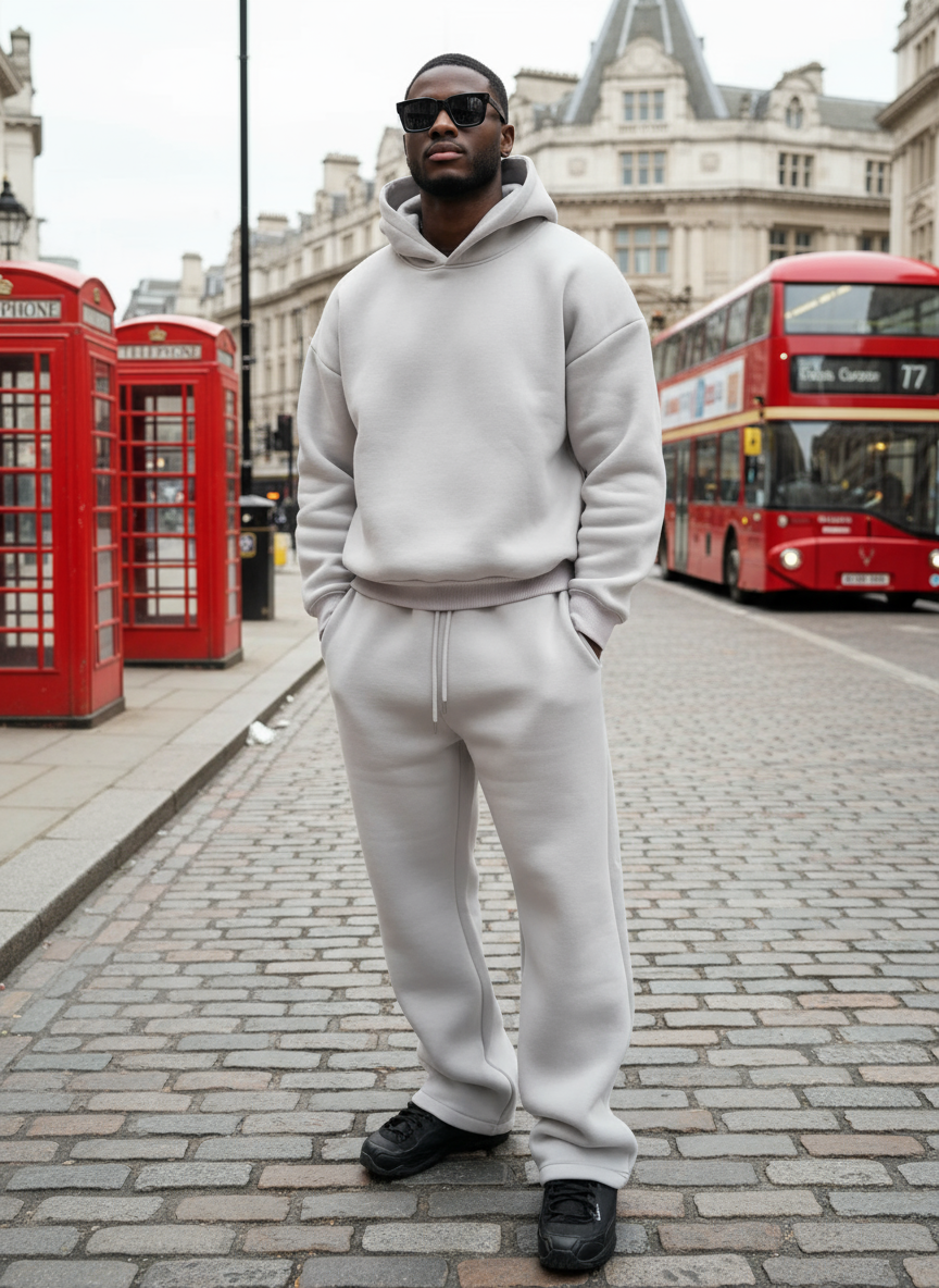 Neel | Oversized Tracksuit for Men – Modern Streetwear Comfort & Style