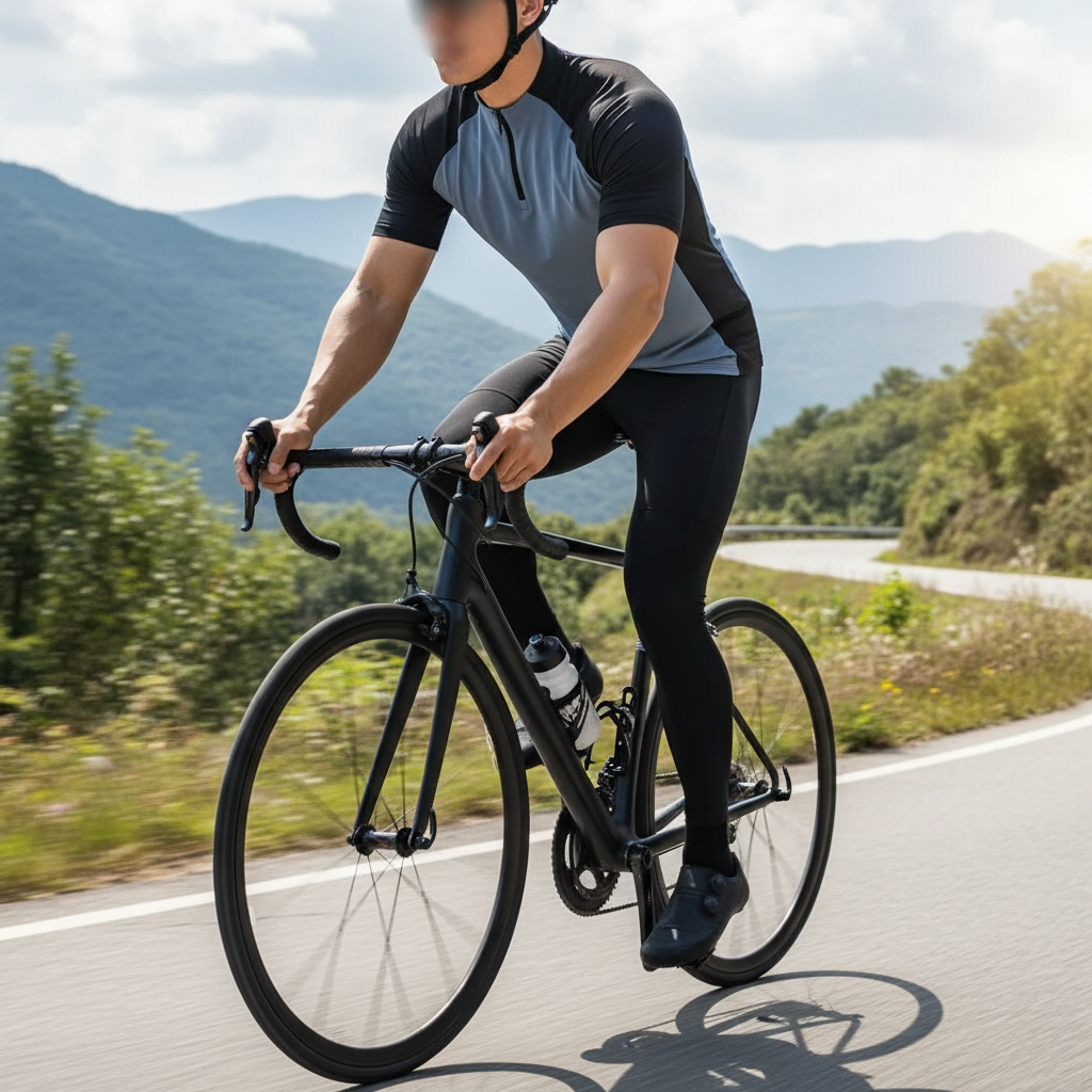 Men’s Half-Zip Sports Shirt – Lightweight Athletic Training Top