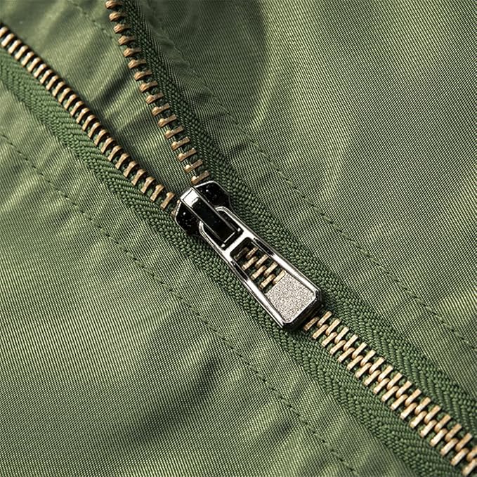 Logan | Pilot Bomber Jacket – Warm Autumn and Winter Flight Style Coat