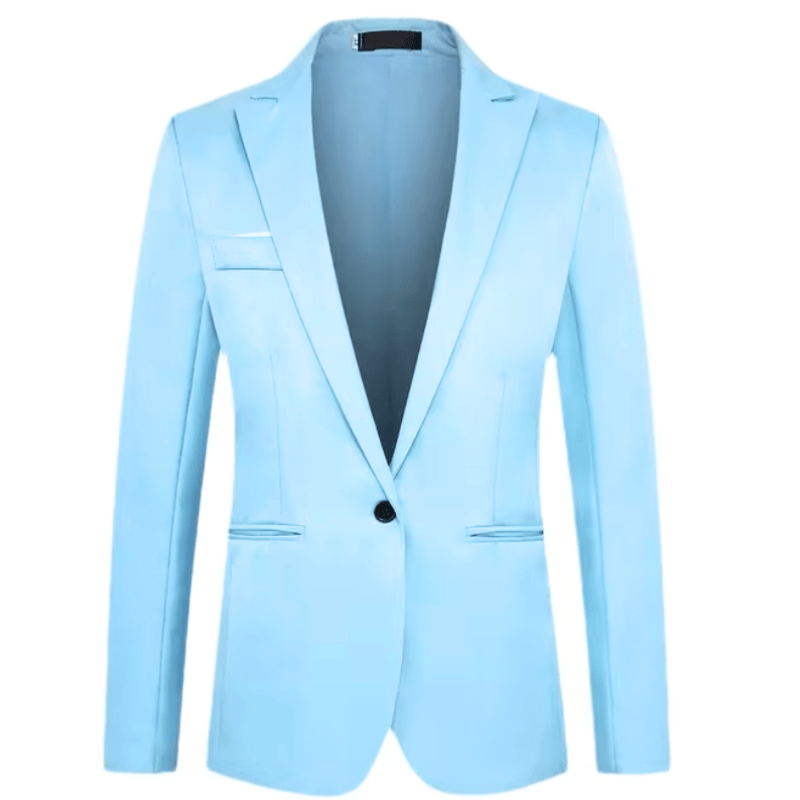 Oliver | Men’s Casual Button Blazer – Classic Tailored Jacket Suit