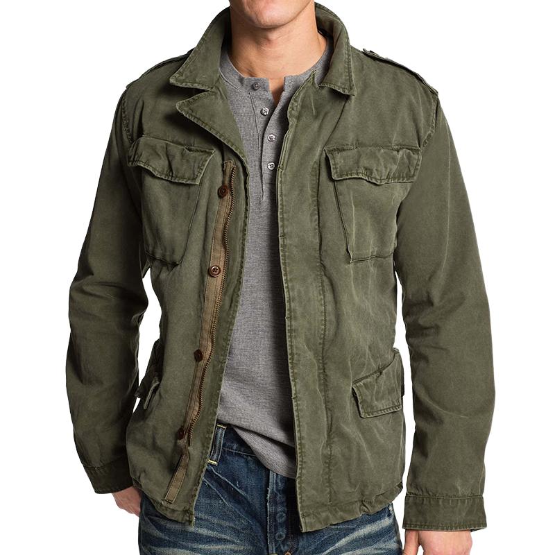 Men’s Vintage Field Jacket – Durable Casual Outerwear