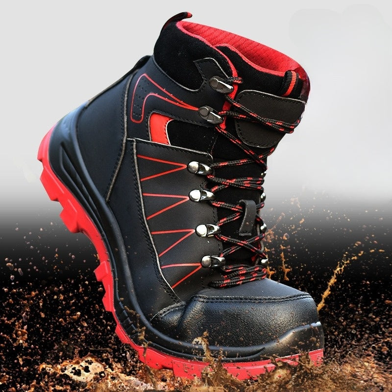 Tucson Waterproof Safety Boots – Men’s Steel Toe Work Boots with Slip-Resistant Sole