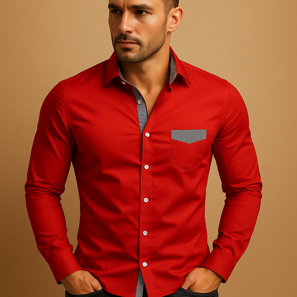 Stylish Slim Fit Men’s Shirt | Lars