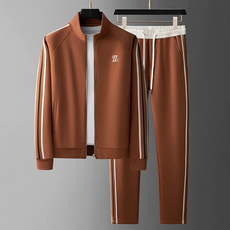 Men’s 2-Piece Tracksuit Set – Zip Vest & Joggers